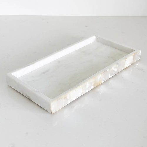 Anaya Mother of Pearl Marble Tray