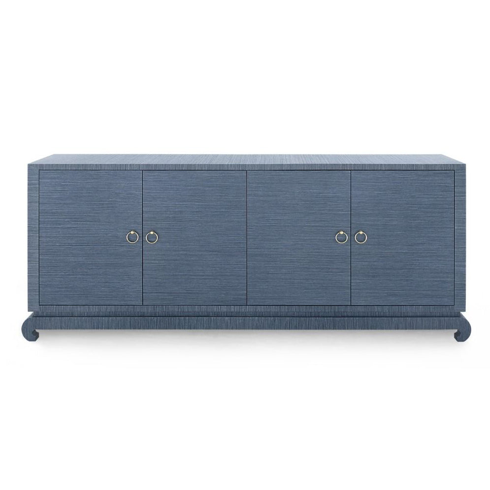 Villa and House Meredith Extra Large 4 Door Cabinet