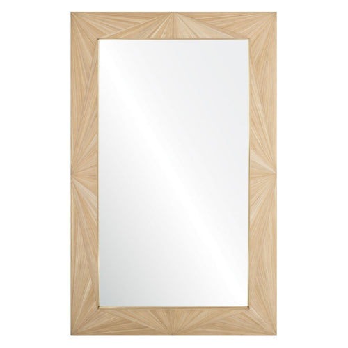 Michael S Smith for Mirror Home Tromelin French Straw Wall Mirror