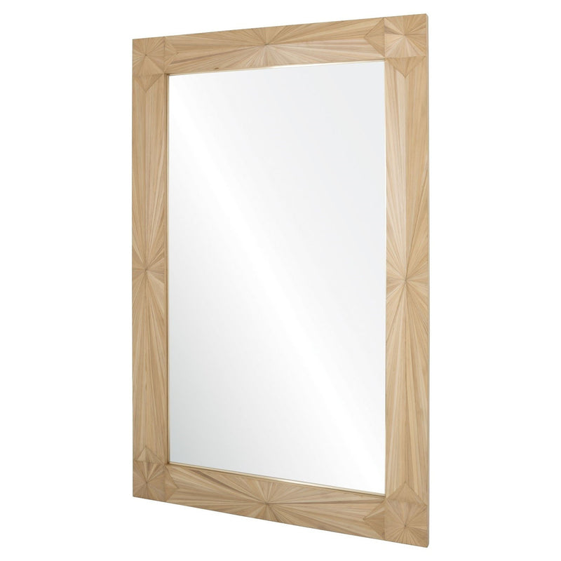 Michael S Smith for Mirror Home Corsica French Straw Wall Mirror