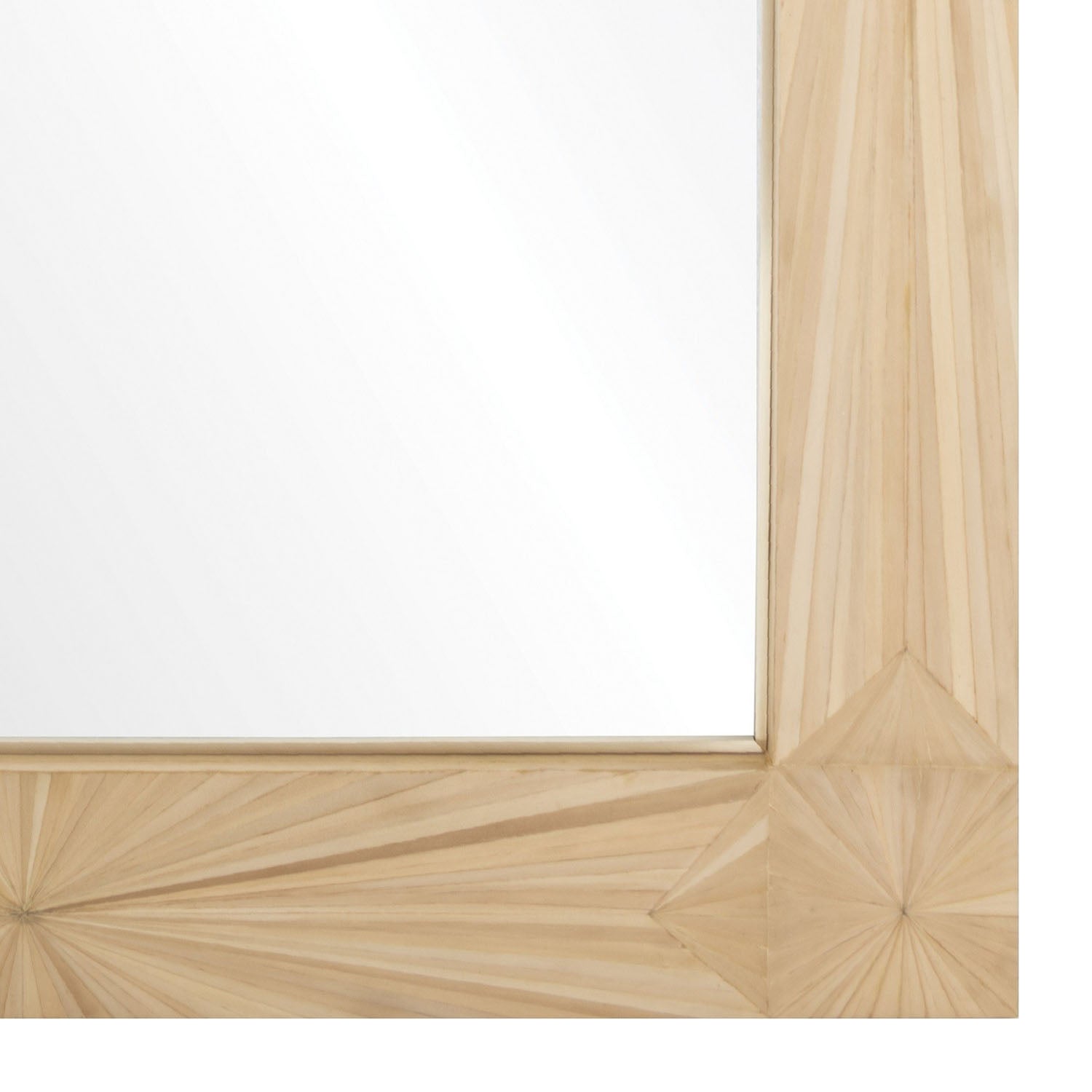 Michael S Smith for Mirror Home Corsica French Straw Wall Mirror