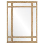 Michael S Smith for Mirror Home Levant French Straw Wall Mirror
