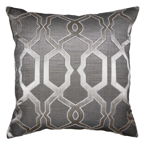 Square Feathers Magnus Path Throw Pillow