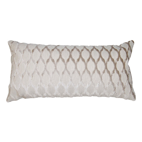 Square Feathers Marble Lattice Throw Pillow