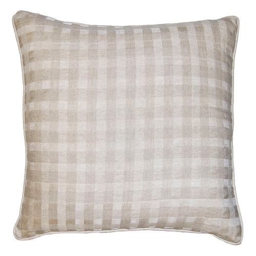 Square Feathers Marble Weave Throw Pillow