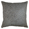 Square Feathers Marine Throw Pillow