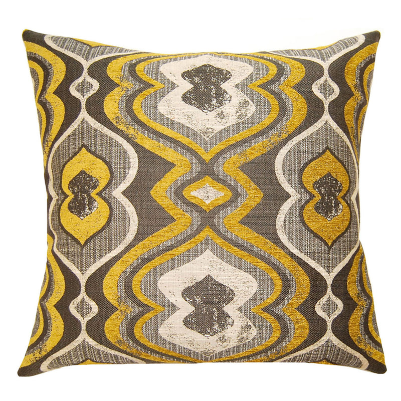 Square Feathers Melrose Ornate Throw Pillow