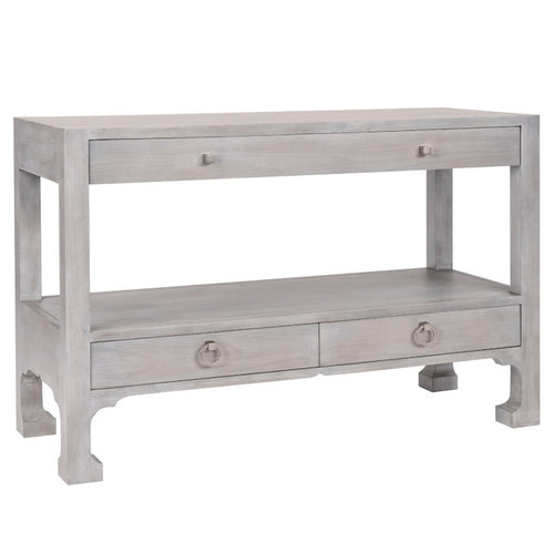 Redford House Morris 3 Drawer Console Table