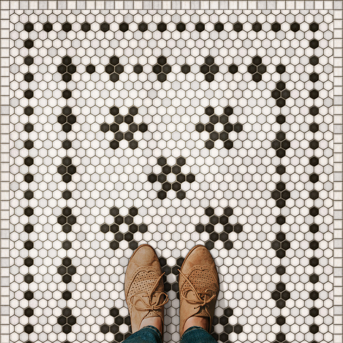 Spicher And Company Floorcloth Mat