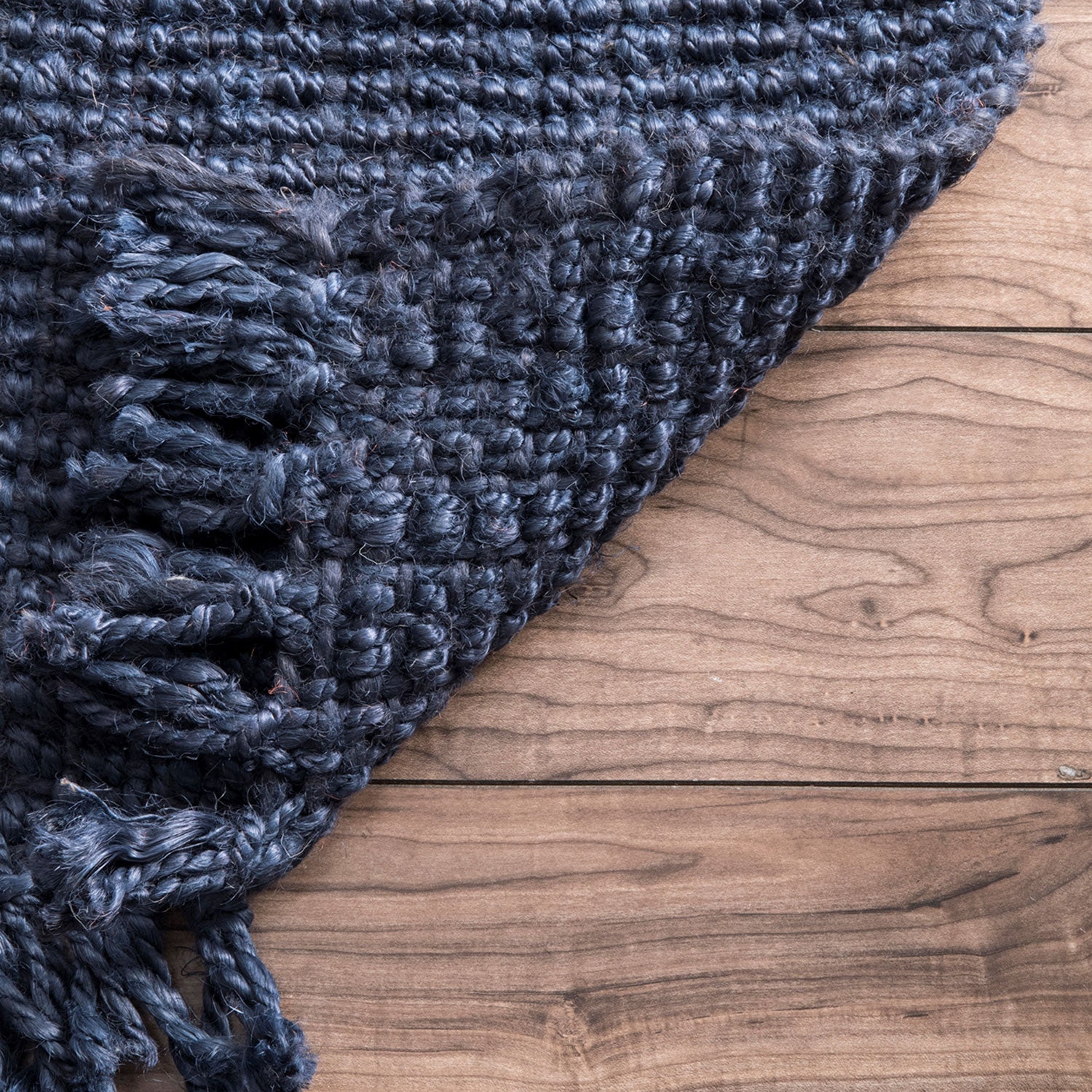 Makeh Chunky Loop Jute Hand Woven Rug