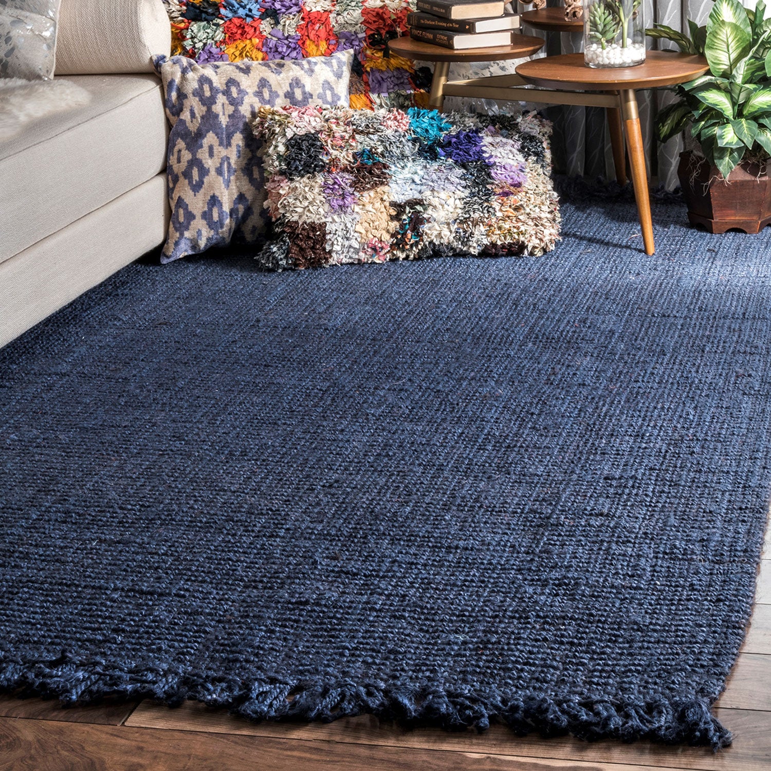 Makeh Chunky Loop Jute Hand Woven Rug