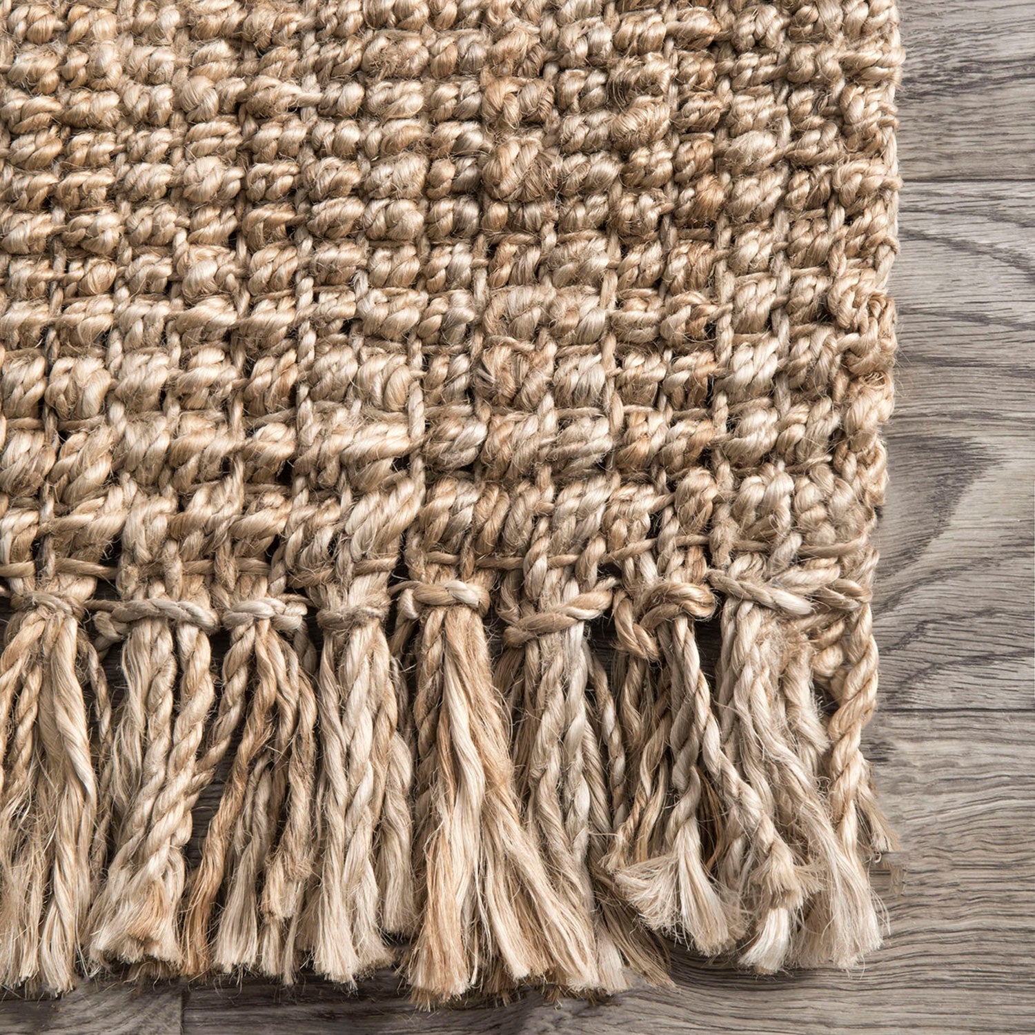 Makeh Chunky Loop Jute Hand Woven Rug
