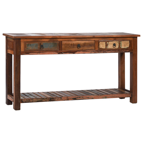 Journee 3-Drawer Storage Console Table