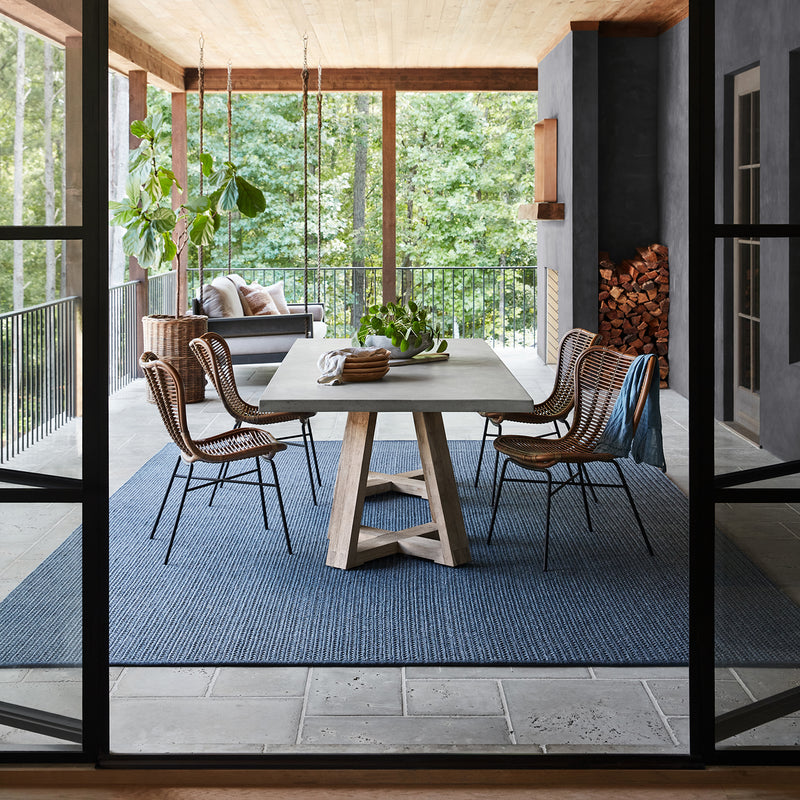 Jaipur Living Nirvana Premium Iver Indoor/Outdoor Rug – Paynes Gray