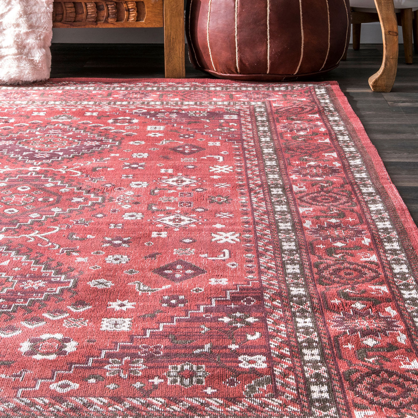 Leechee Machine Made Rug