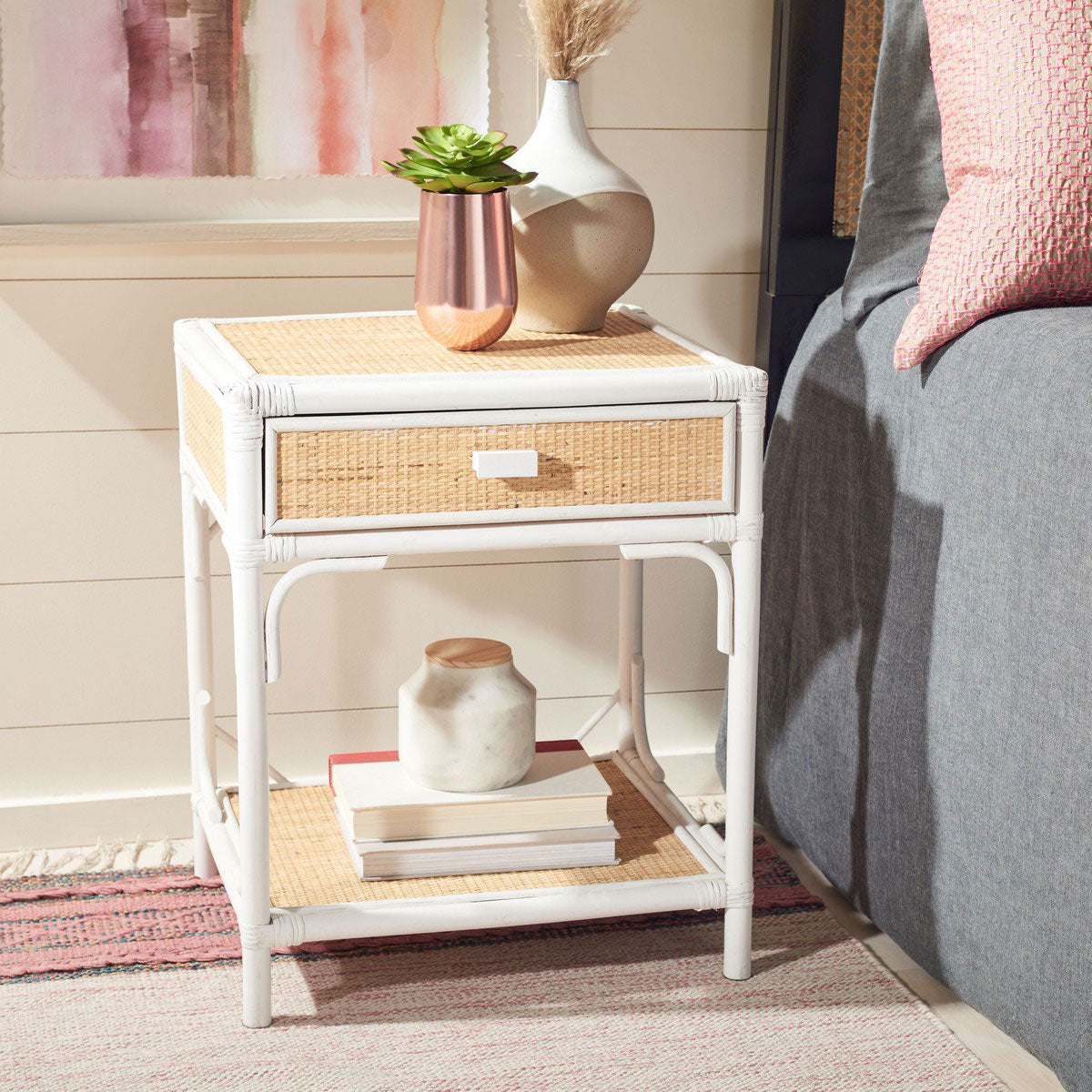 Naismith Rattan Nightstand