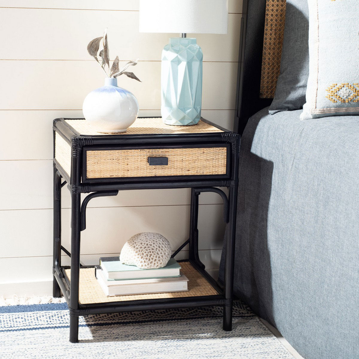 Naismith Rattan Nightstand