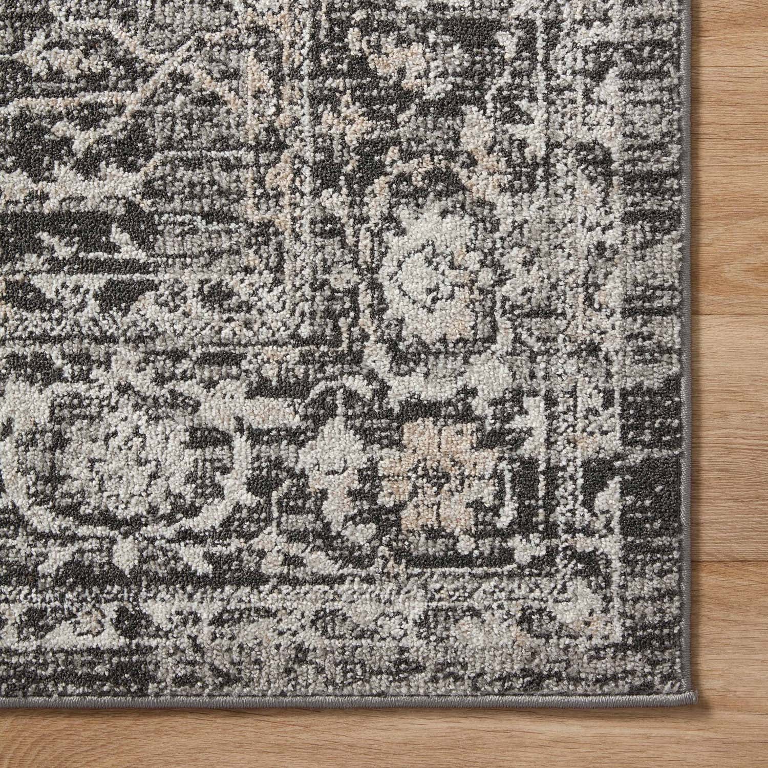 Loloi Odette Charcoal/Silver Power Loomed Rug