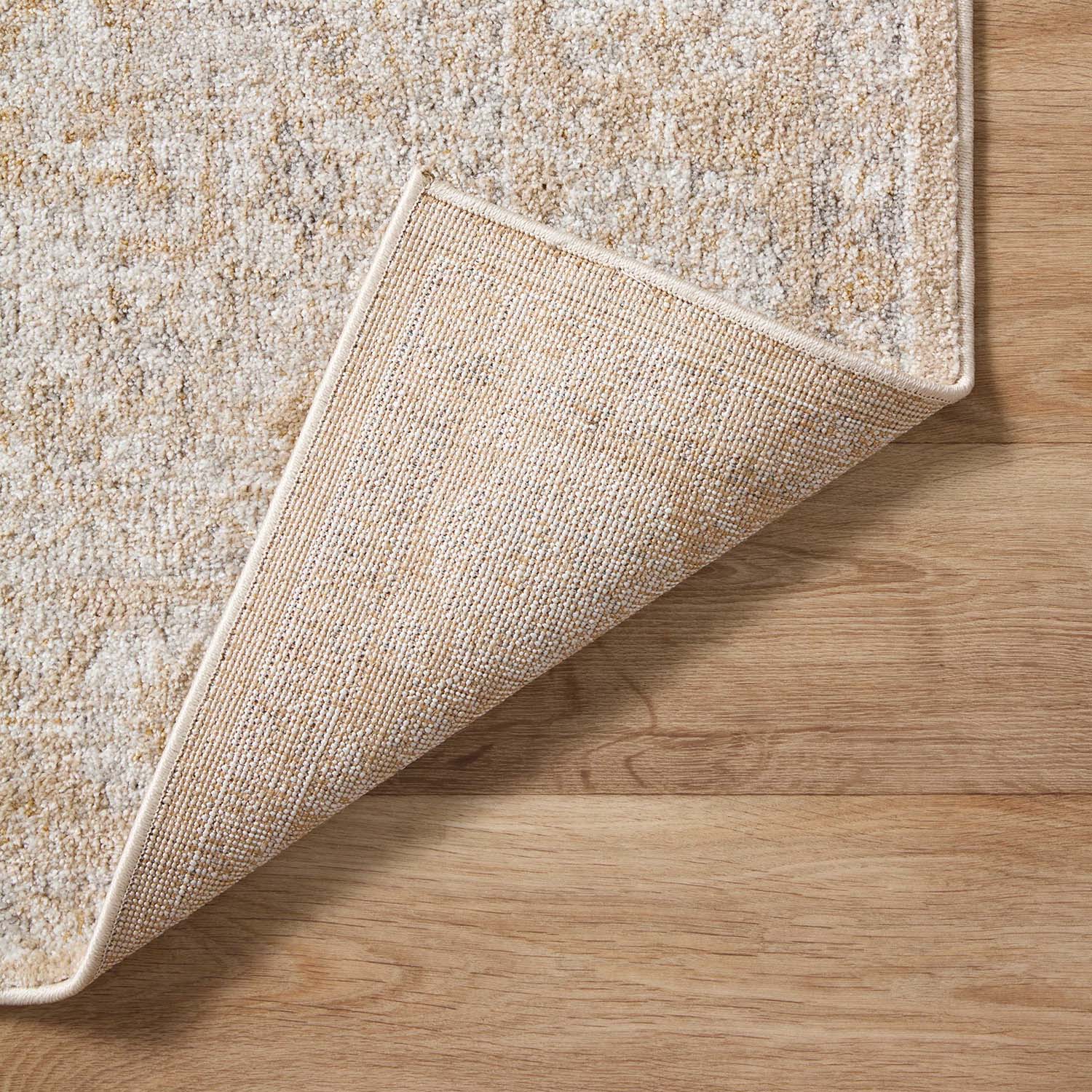 Loloi Odette Beige/Silver Power Loomed Rug