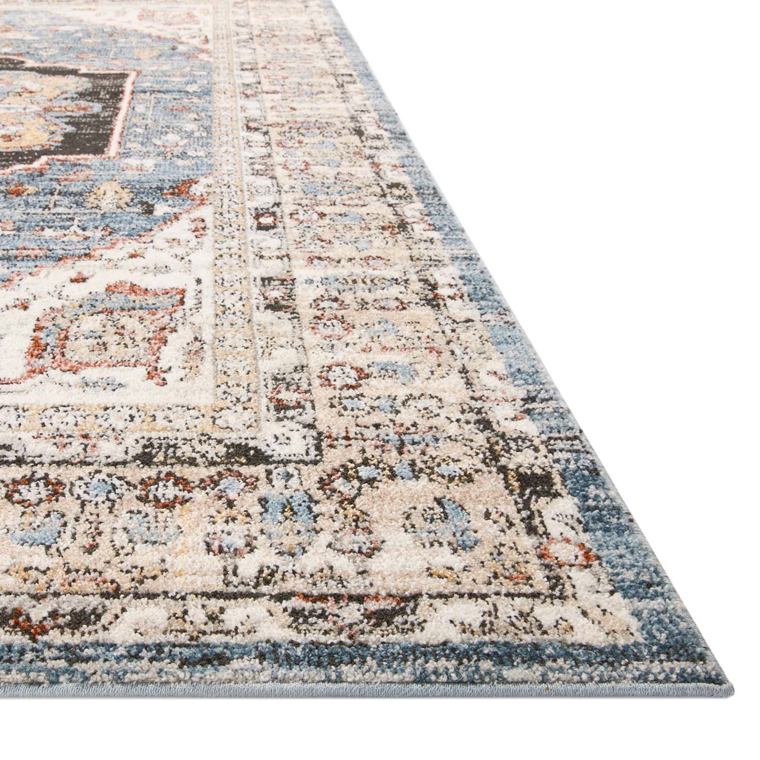 Loloi Odette Sky/Multi Power Loomed Rug
