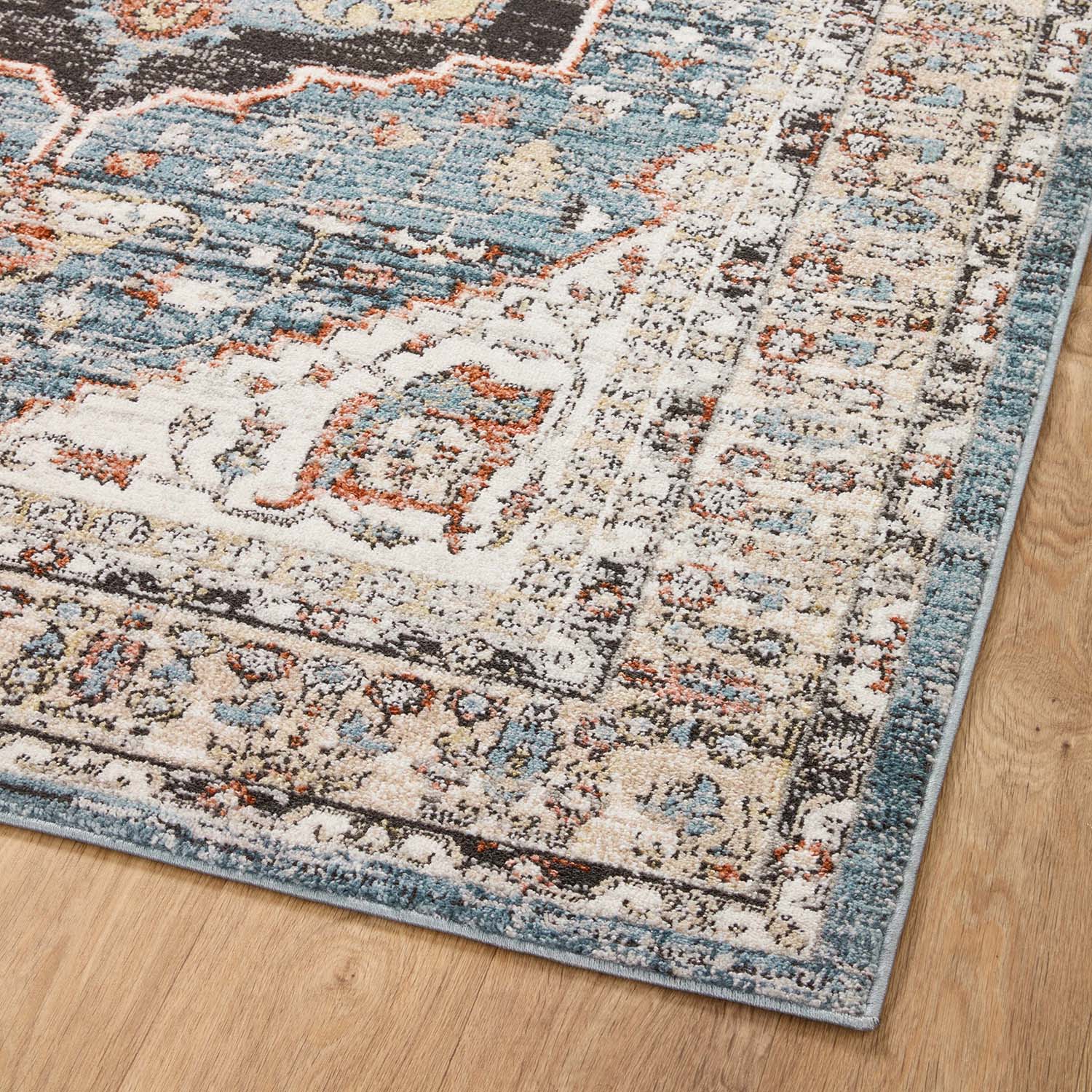 Loloi Odette Sky/Multi Power Loomed Rug