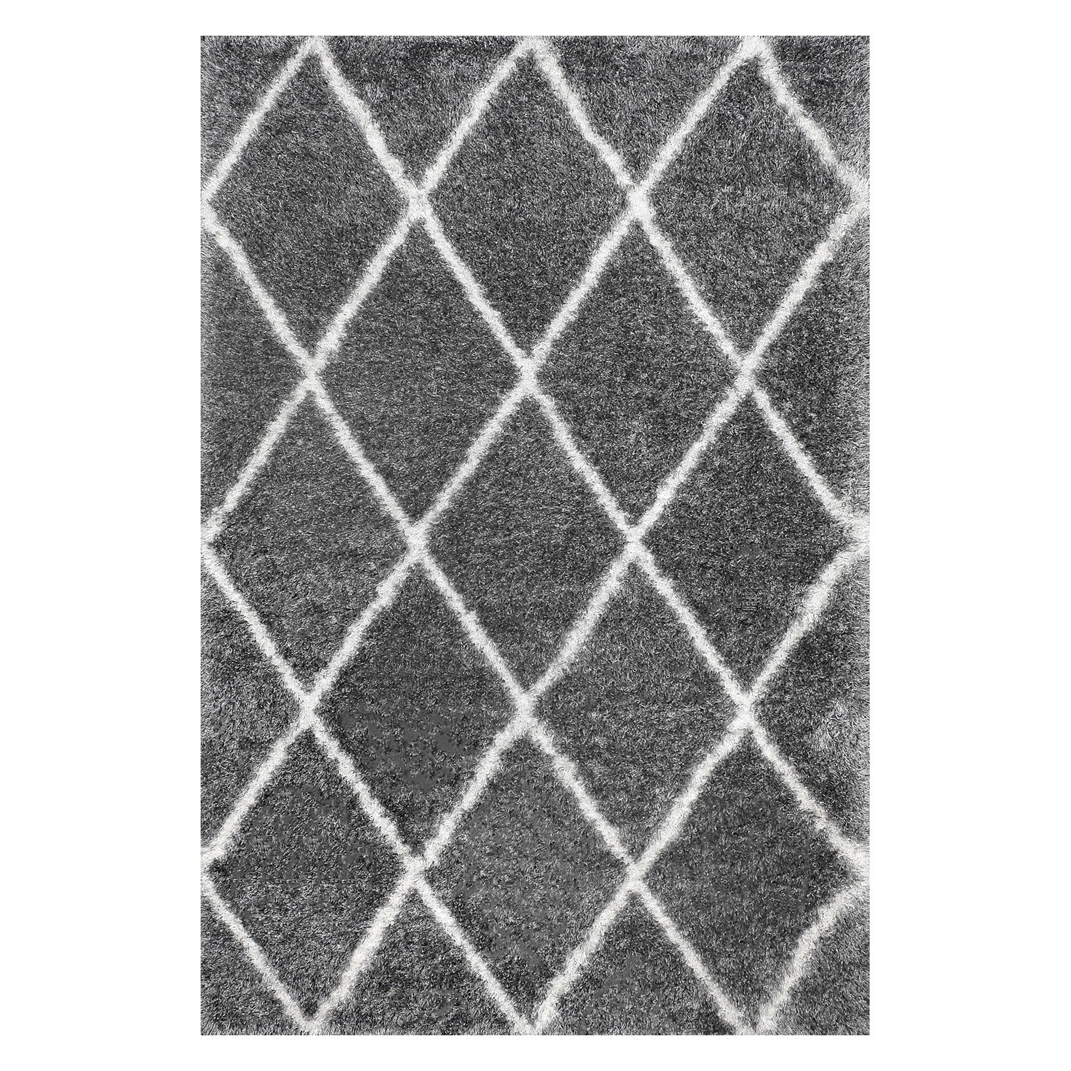 Alto Diamond Shag Rug