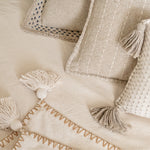 Anaya Hand Quilted Border Throw Pillow