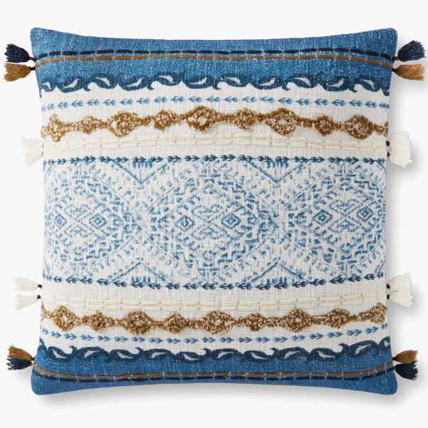 Loloi Bohemian Striped Throw Pillow Set of 2
