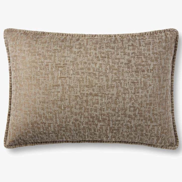 Loloi Nubby Neutral Throw Pillow Set of 2