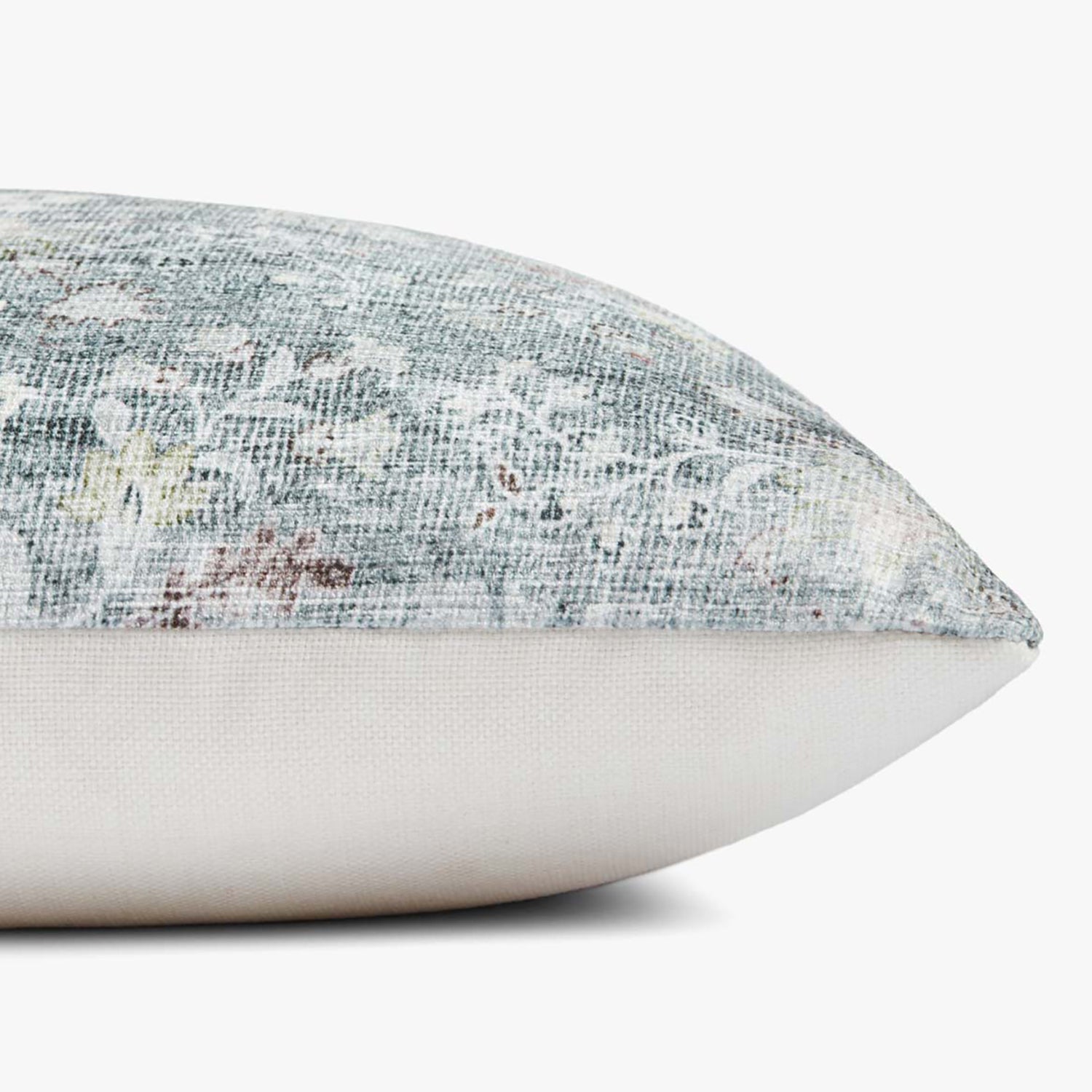 Chris Loves Julia x Loloi Virginia Gray Throw Pillow Set of 2