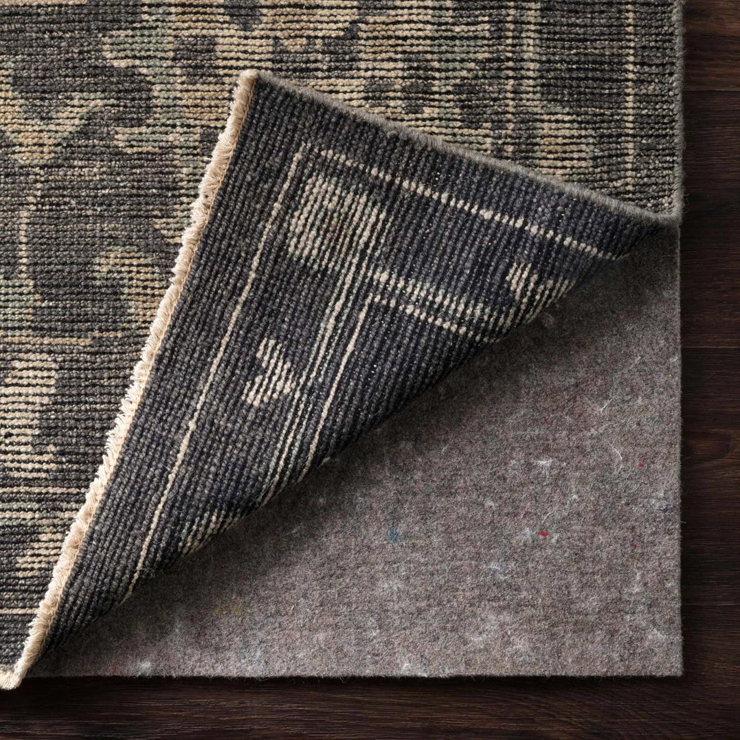 Loloi Dual Grip Felted Rug Pad Paynes Gray