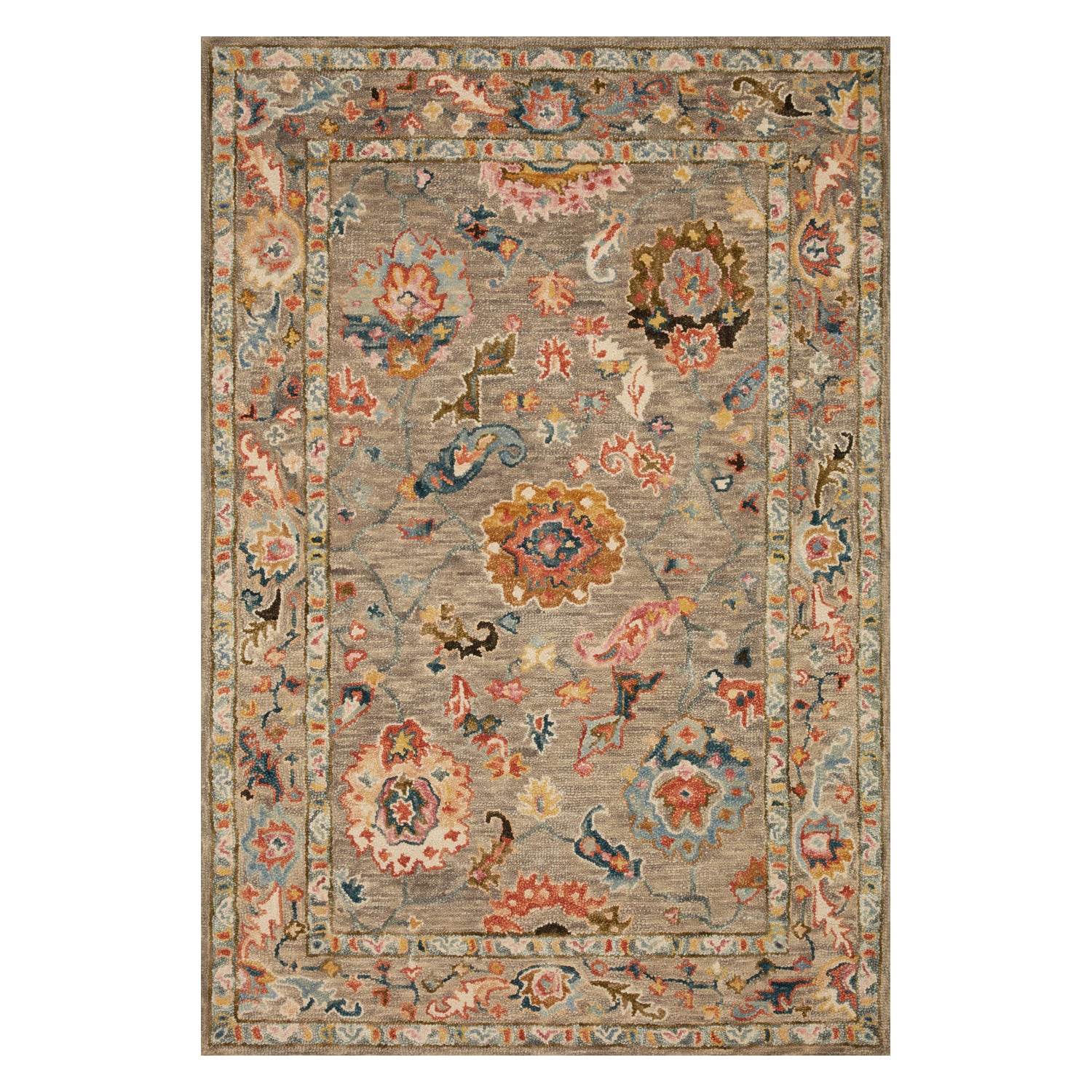 Loloi Padma Flores Hooked Rug