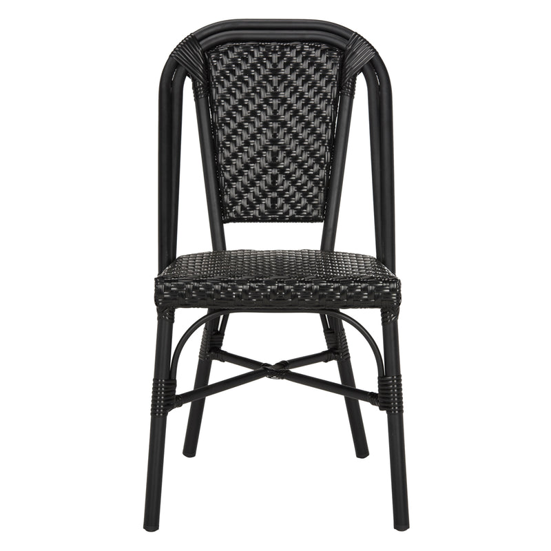 Avenue Outdoor Stacking Side Chair Set of 2