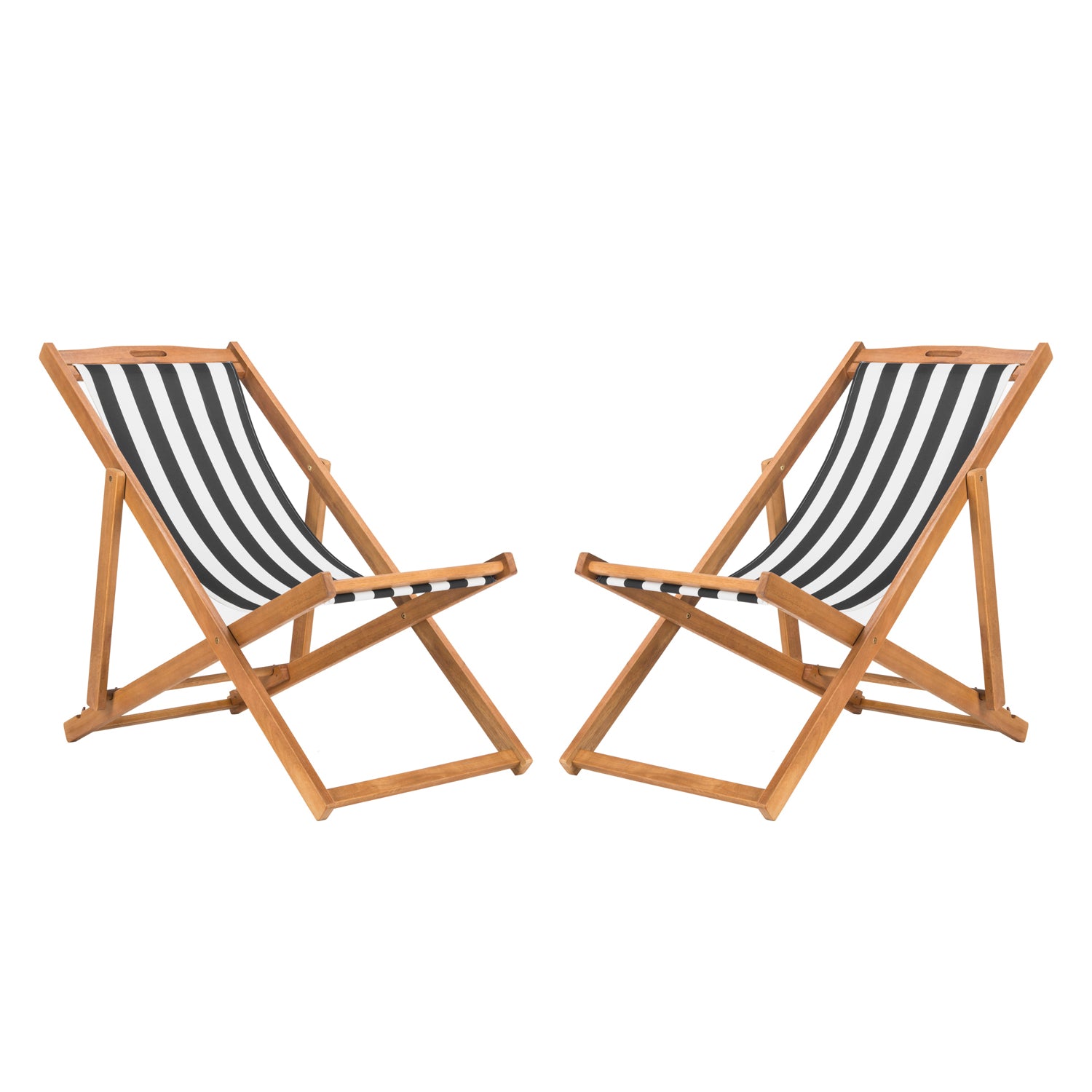 Perdido Outdoor Foldable Sling Chair Set of 2