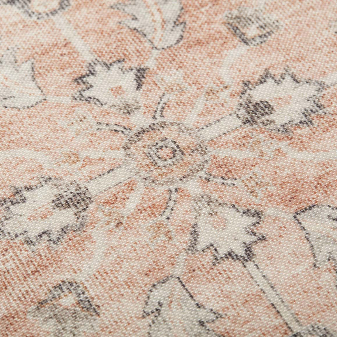 Loloi Cleo Blush/Multi Pouf