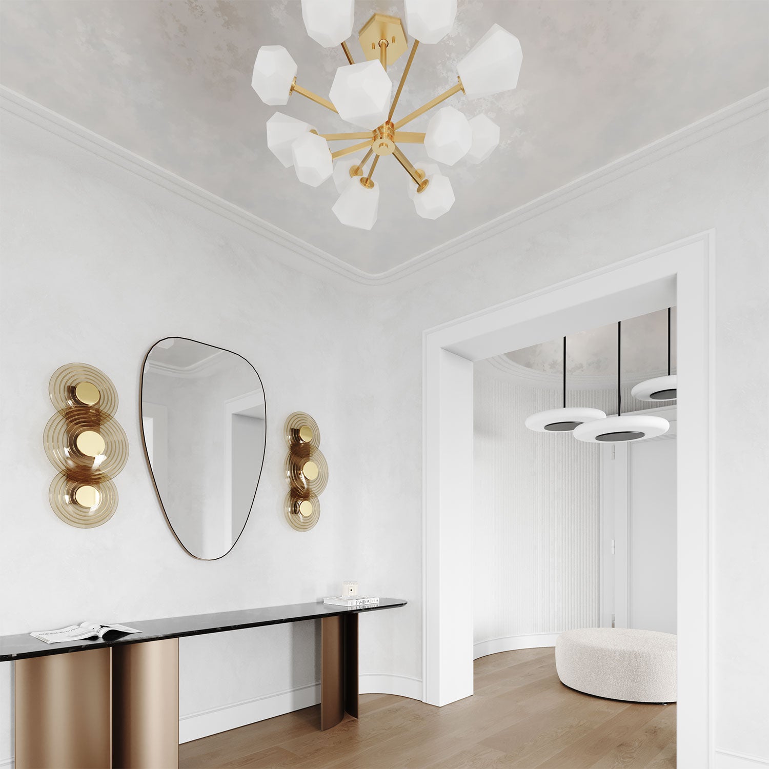 Pembrooke & Ives x Hudson Valley Lighting Blyford Pendant