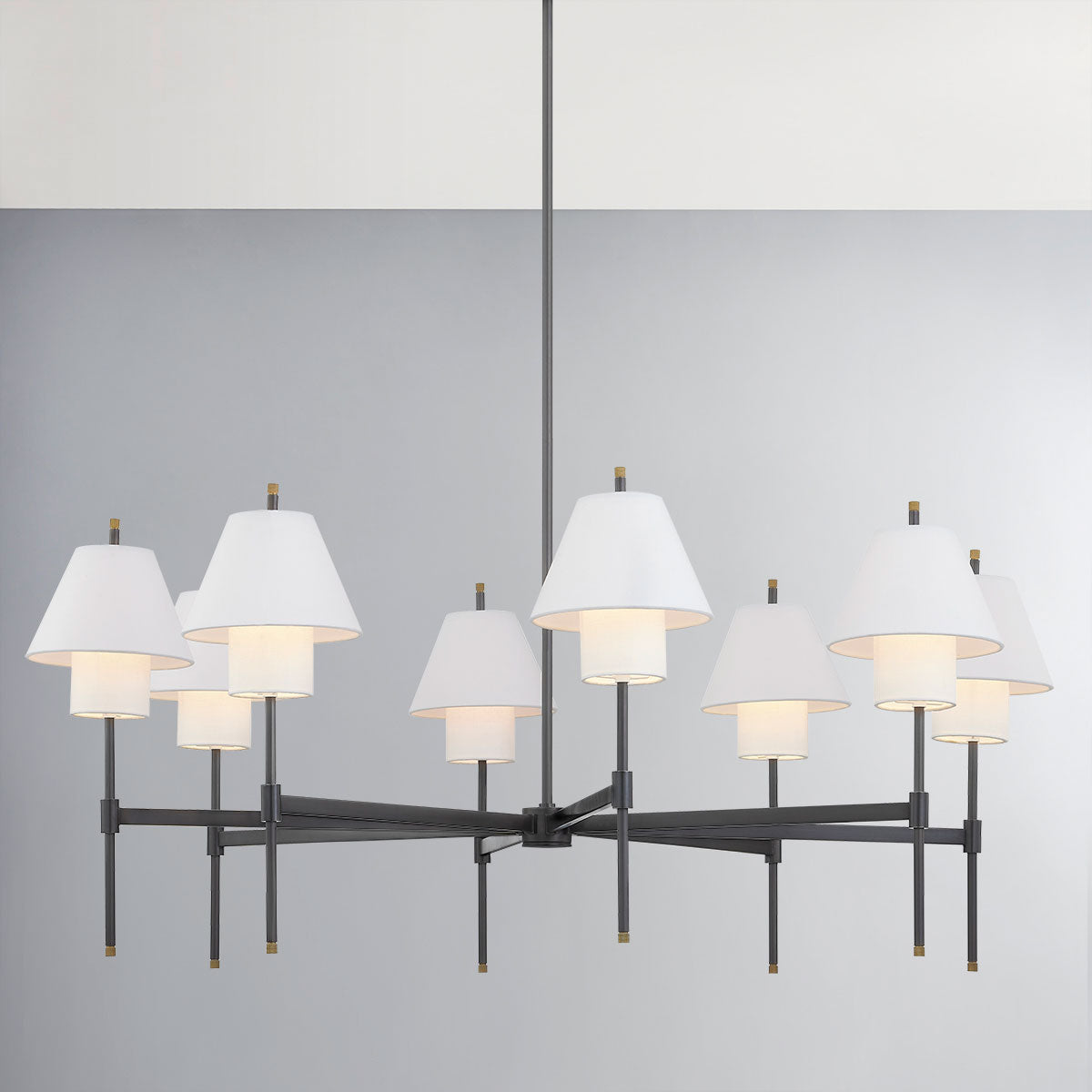 Pembrooke & Ives x Hudson Valley Lighting Glenmoore 8-Light Chandelier - Final Sale