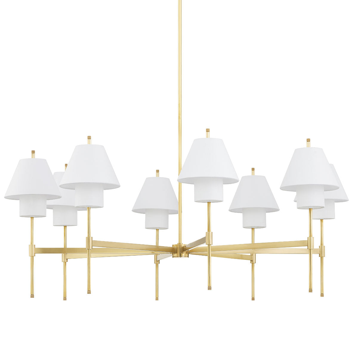Pembrooke & Ives x Hudson Valley Lighting Glenmoore 8-Light Chandelier - Final Sale