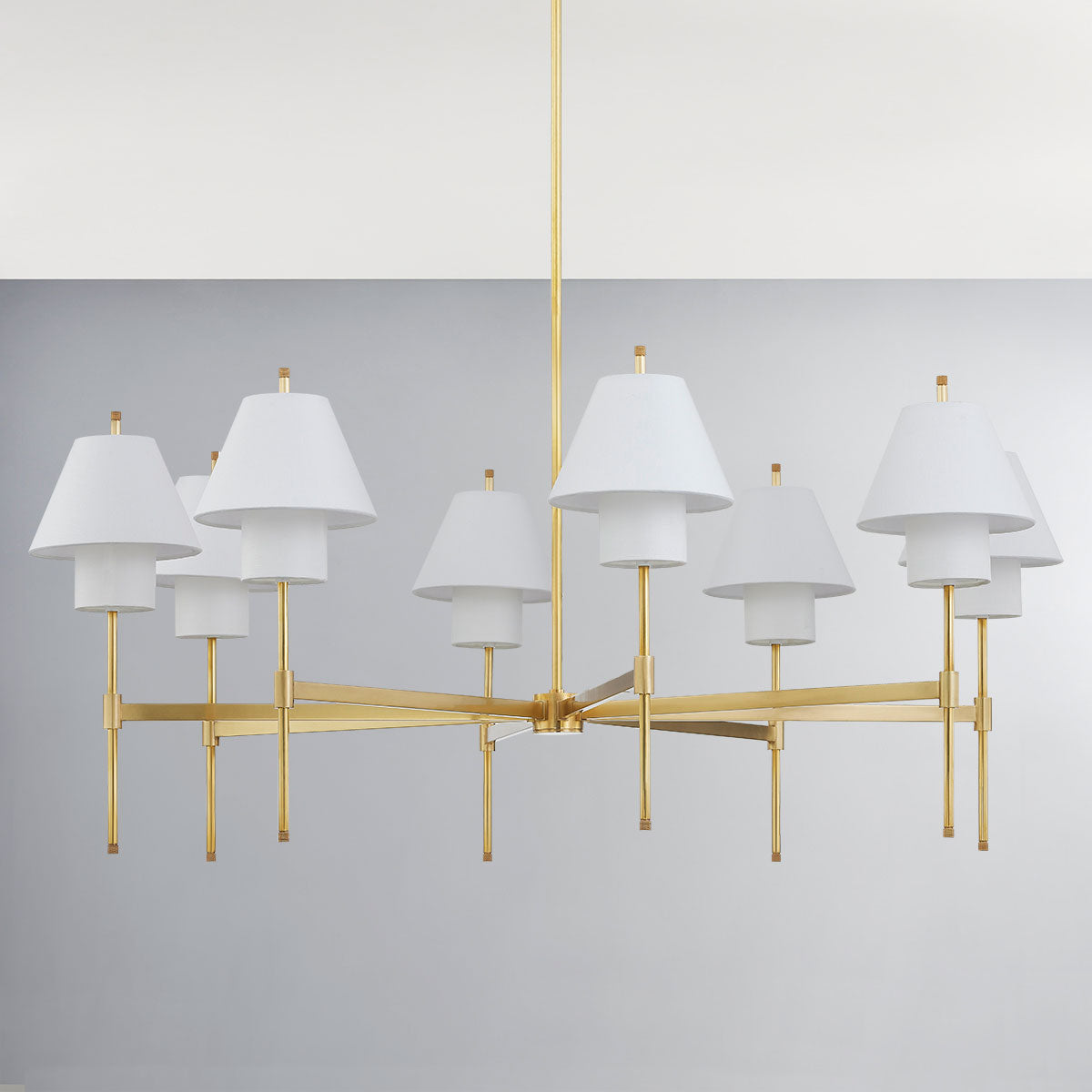 Pembrooke & Ives x Hudson Valley Lighting Glenmoore 8-Light Chandelier - Final Sale