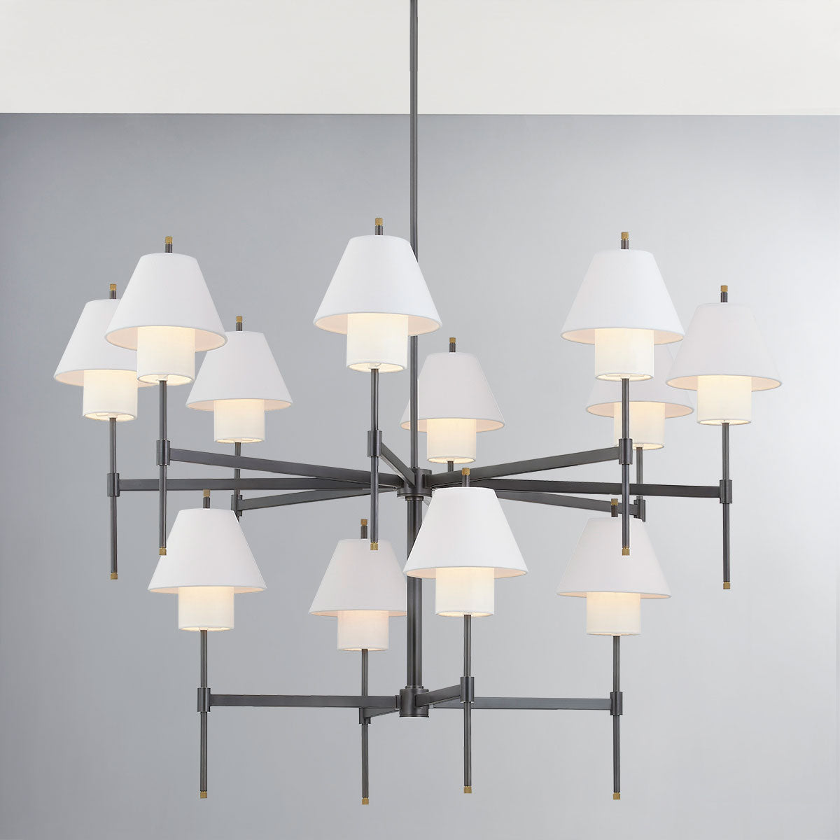 Pembrooke & Ives x Hudson Valley Lighting Glenmoore 12-Light Chandelier - Final Sale
