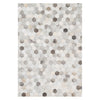 Loloi Promenade Gray Hand Stitched Leather Rug