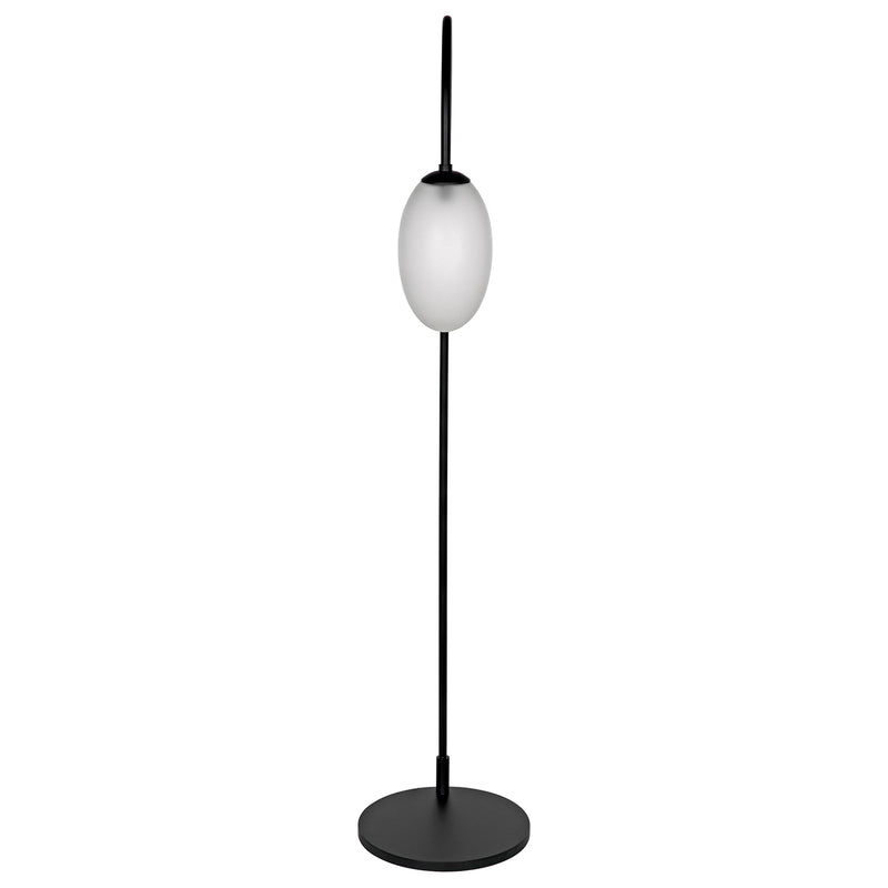 Noir Swan Floor Lamp