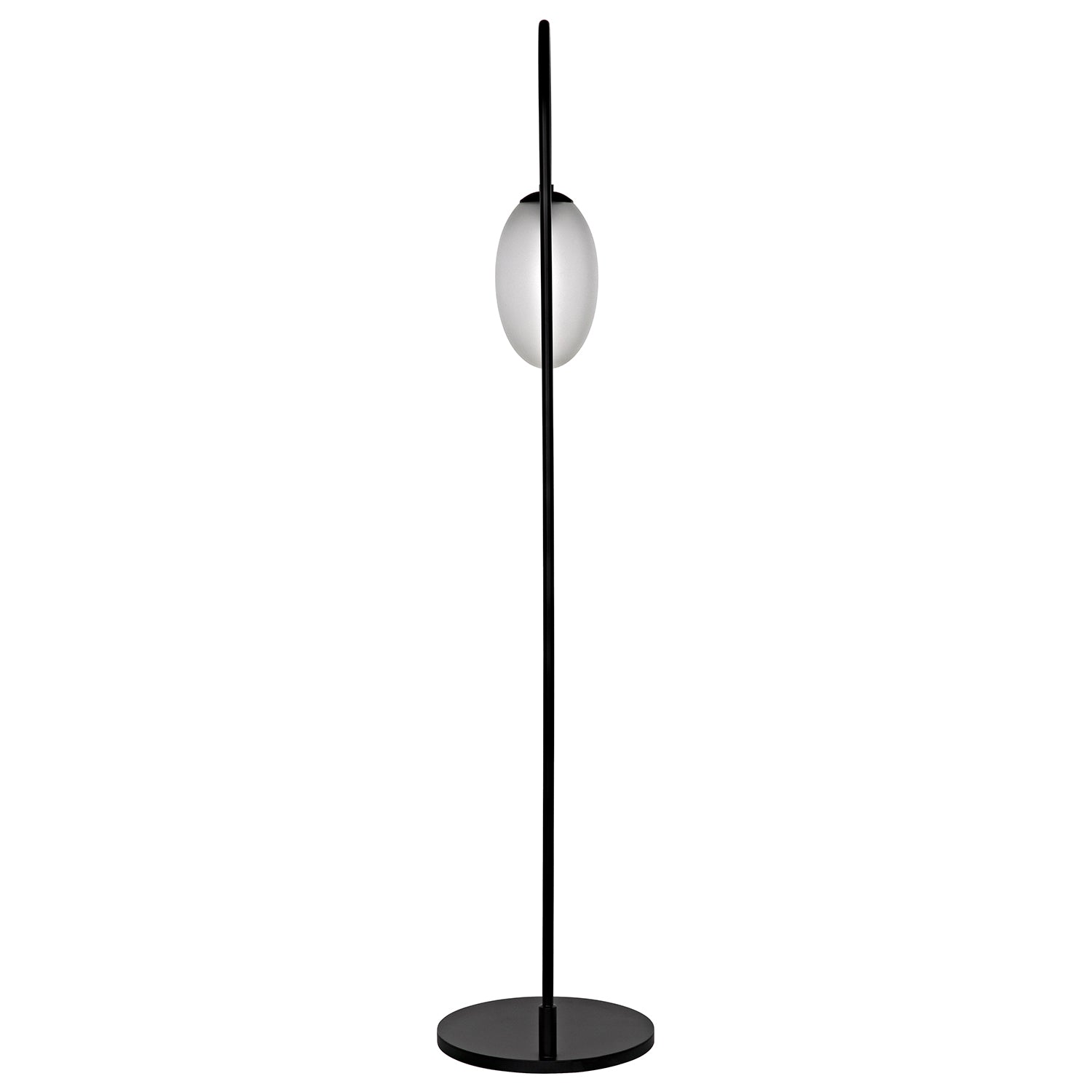 Noir Swan Floor Lamp