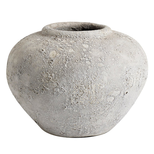 Luna Terracotta Short Vase