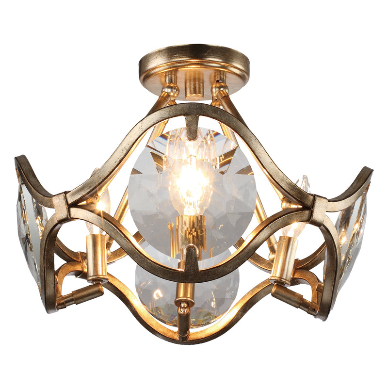 Crystorama Quincy Flush Ceiling Mount
