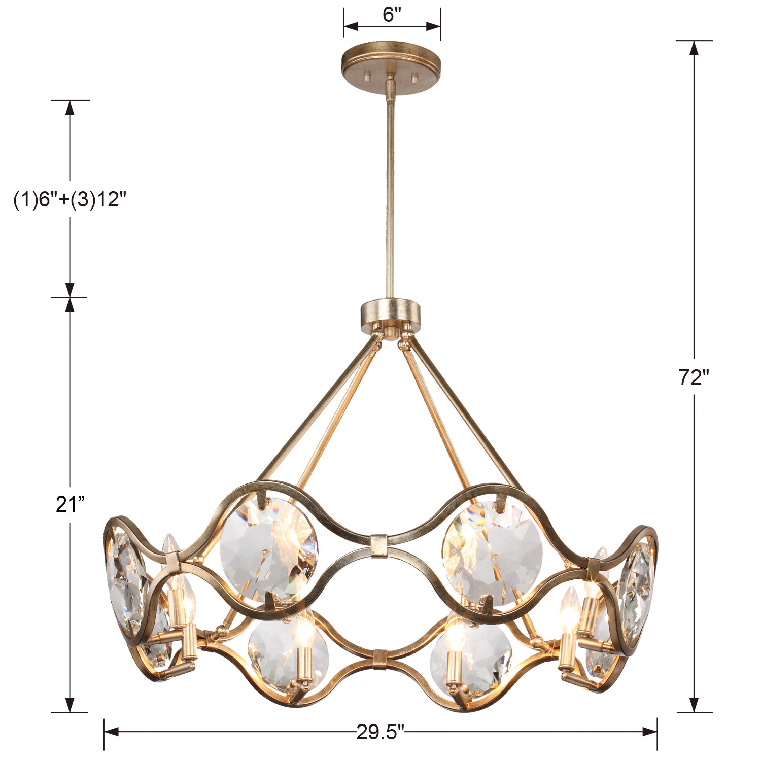 Crystorama Quincy Chandelier