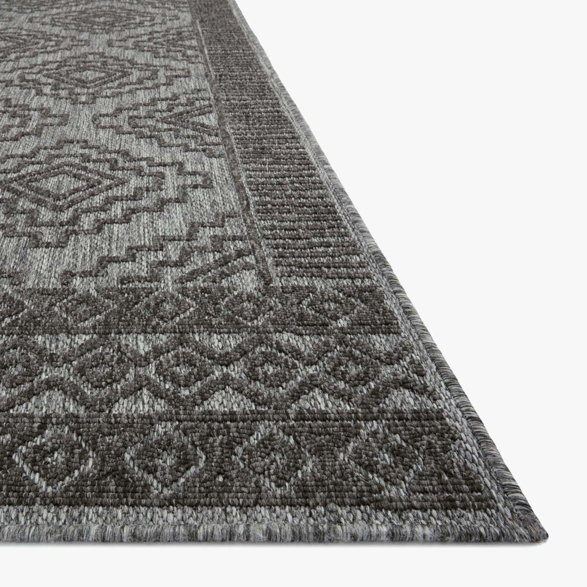 Loloi Rainier Gray/Charcoal Indoor/Outdoor Rug