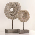 Kole Ammonite Table Accent Set of 2