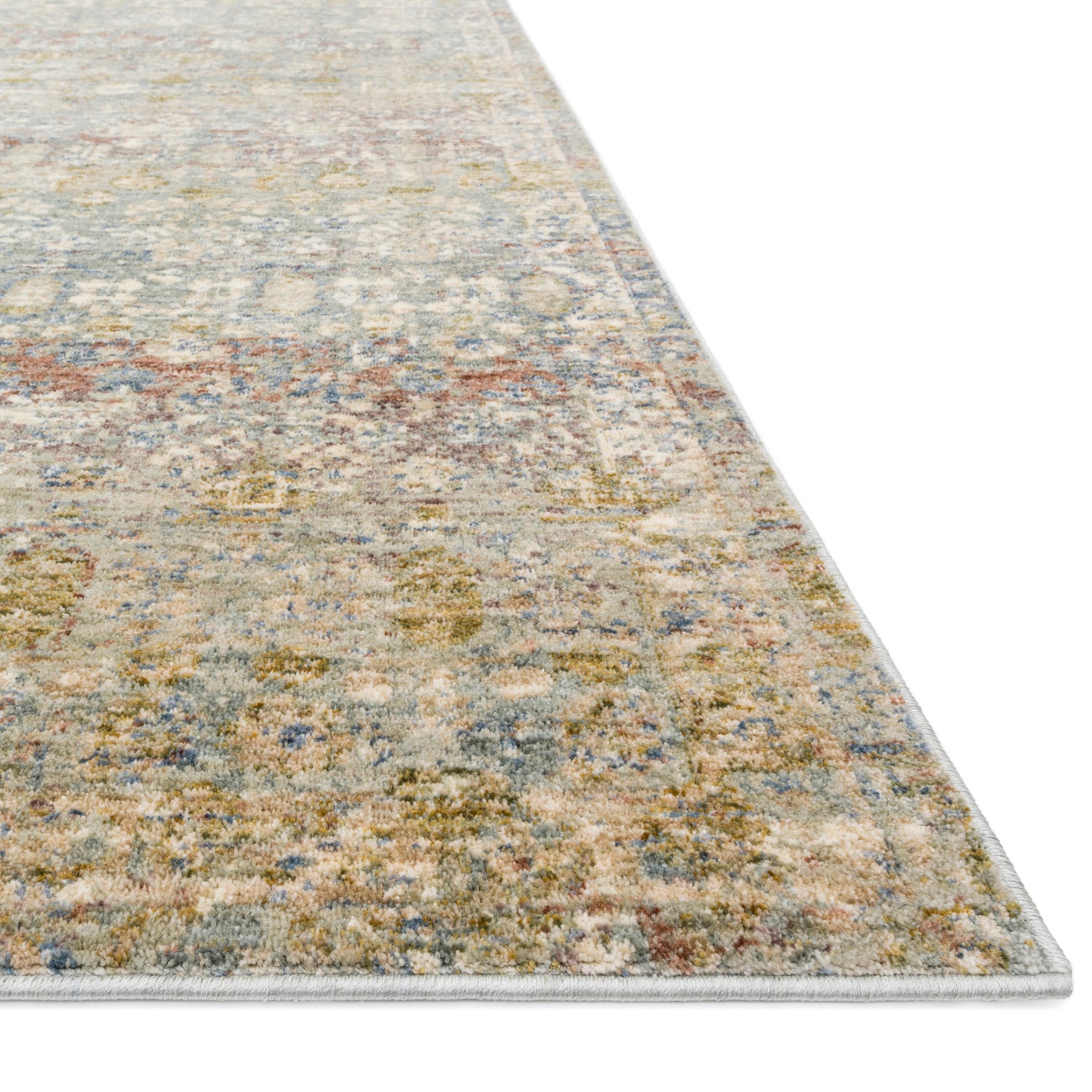 Loloi Revere Gray/Multi Power Loomed Rug