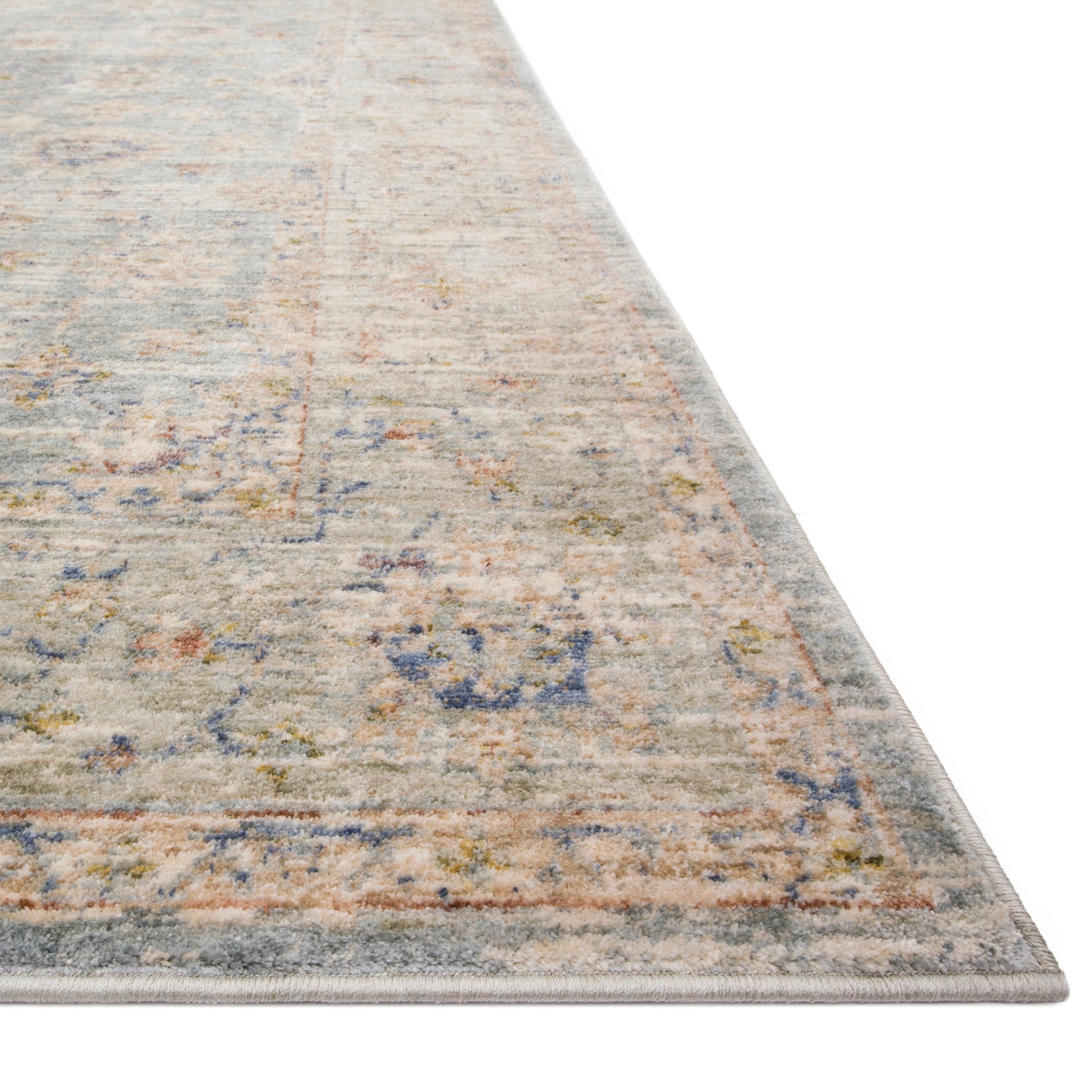 Loloi Revere Light Blue/Multi Power Loomed Rug